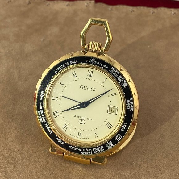 Rare Vintage Gucci Quartz Purse and or Alarm Clock - Picture 5 of 7